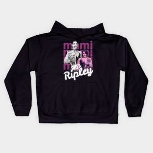 Famous wwe rhea ripley Kids Hoodie